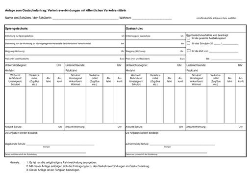 Gastschulantrag anlage 2008 09